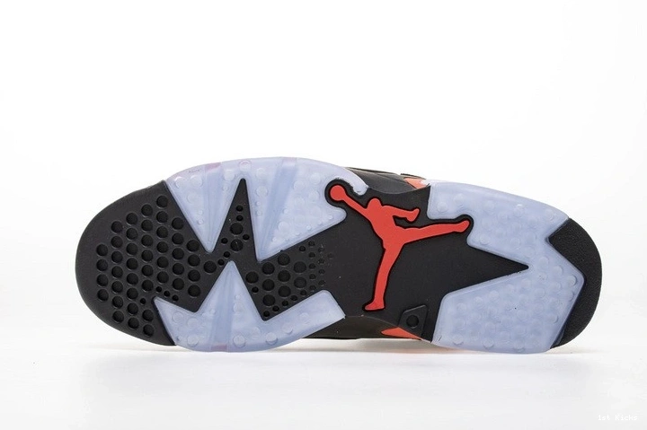 Retro 384664-060 Jordan 6 Infrared Air Black 0914